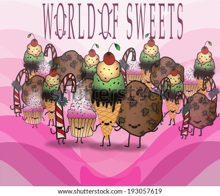 world of sweets