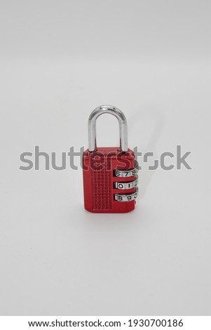 Luggage Travel Lock 3 Dial Digit Password Lock Combination Suitcase Luggage Metal Code Password Lock Padlock.
