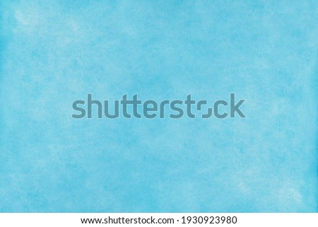 Blue sky watercolor background, texture paper Royalty-Free Stock Photo #1930923980