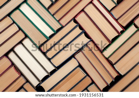 Hardcover books. Background from books 