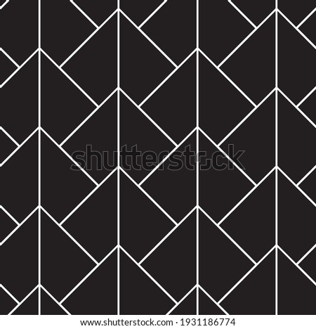 Seamless   vector pattern. Abstract geometric reticulate background. Monochrome  stylish texture.