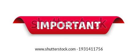 Important for banner design. Info sign, information icon. Business concept. Attention please. Vector stock illustration. Royalty-Free Stock Photo #1931411756