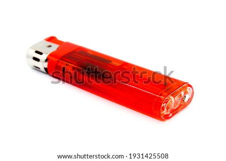 A picture of cigar lighter isolated on white background