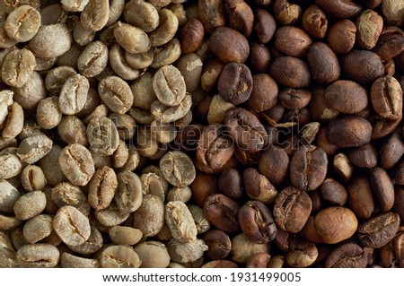 Roasted coffee beans, Coffee beans background