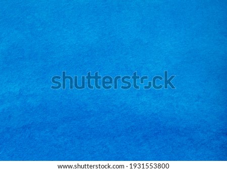 Blue water watercolor background, texture paper