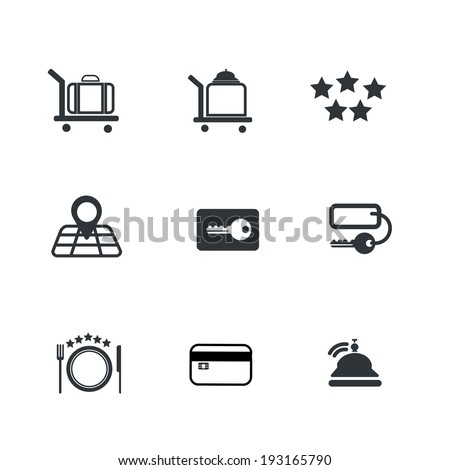 Hotel Services Icons