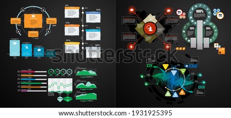 Business concept for internet banners, social media banners, headers of websites, vector illustration 
