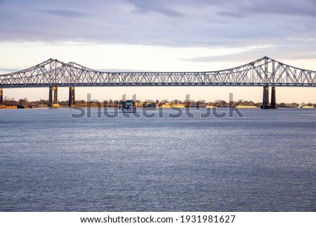 Crescent City Connection over the Mississippi River