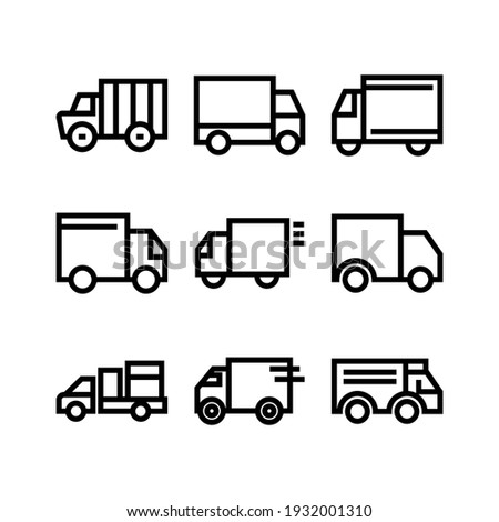 delivery icon or logo isolated sign symbol vector illustration - Collection of high quality black style vector icons

