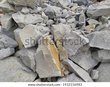 Rock Pile Construction Site Texture