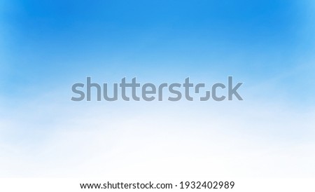 Blue sky texture background, Blue tone clear and fresh at phuket Thailand. Royalty-Free Stock Photo #1932402989