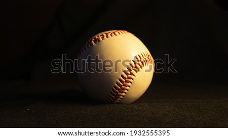 Sport. A baseball ball. Sports games.