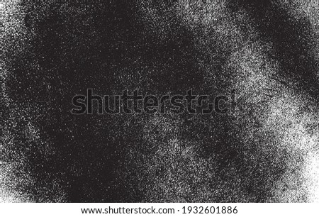 Dark grunge urban texture vector. Distressed overlay texture. Grunge background. Abstract obvious dark worn textured effect. Vector Illustration. Black isolated on white. EPS10. Royalty-Free Stock Photo #1932601886