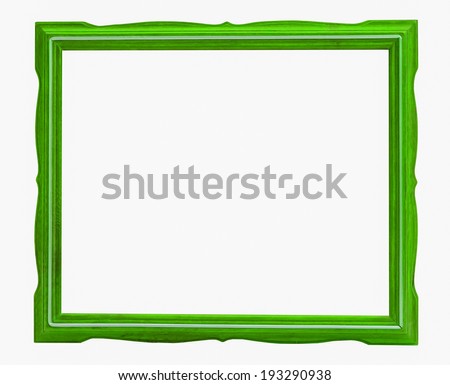 rectangular shape wooden picture frame.