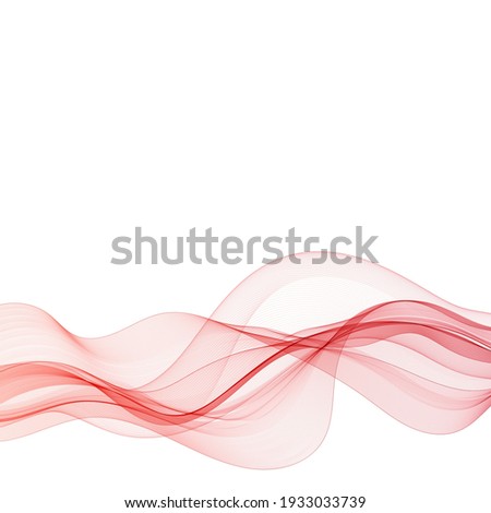 Abstract waves background, waved lines for brochure, website, flyer design. Transparent lines