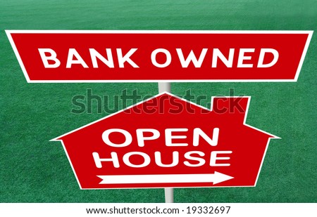 Bank Owned Sign
