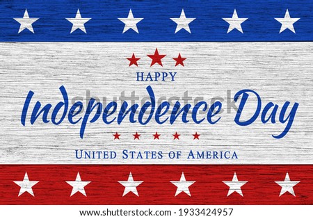 USA Independence Day banner background
