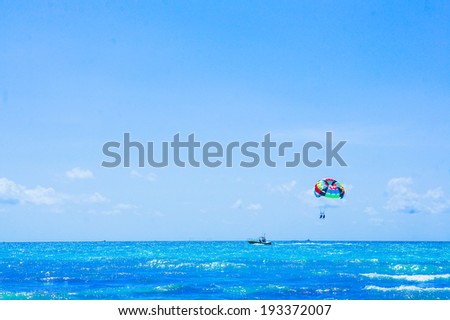 Caribbean sea shore