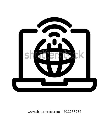 internet icon or logo isolated sign symbol vector illustration - high quality black style vector icons
