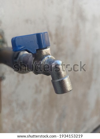 a water faucet for fresh water