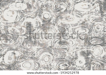 Abstract geometric random pattern.  Water surface Grey texture Background.