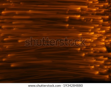 Blur orange light for abstract background