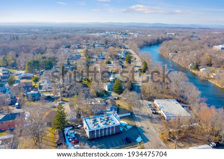 Aerial of Fairfield New Jersey 