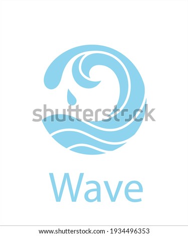 a logo of blue wave