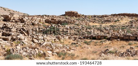 Umm ar-Rasas,an archeological site in Jordan