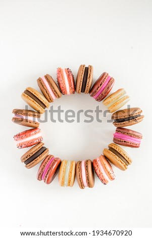 Assorted Macaron French Cookie Treat