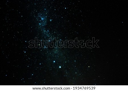 View of the milky way