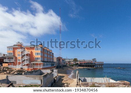 McAbee Beach on Cannery Row Royalty-Free Stock Photo #1934870456