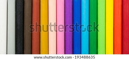 Oil pastel colors