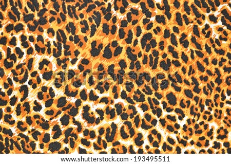 leopard fur as background
