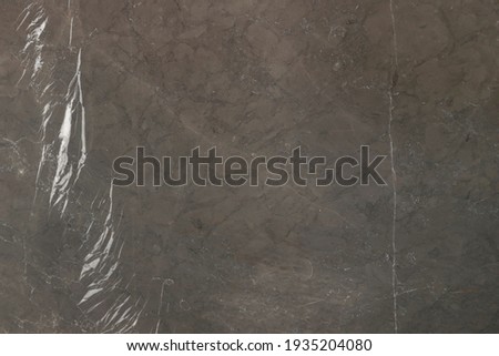 Natural Brown Marble Stone texture and background or pattern