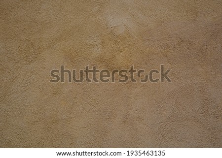 Brown painted cement plaster surface texture