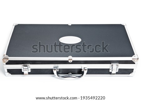 suitcase photographed in the studio