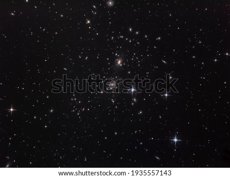 Coma Cluster Coma B Cluster Royalty-Free Stock Photo #1935557143