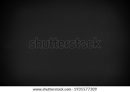 Black colored paper texture background