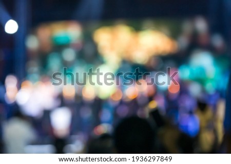 blurred abstract colorful light bokeh background.
