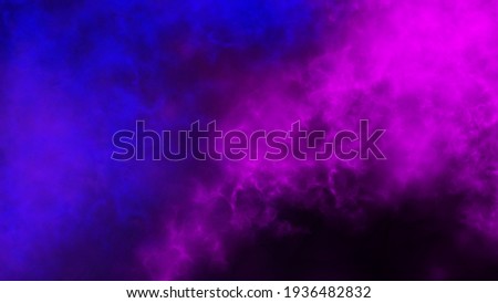 Abstract cloud. Background landscape night cloud and dramatic strom. Blue and purple clouds. Royalty-Free Stock Photo #1936482832