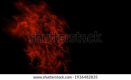Abstract cloud. Background landscape night cloud and dramatic strom. Red cloud. Royalty-Free Stock Photo #1936482835