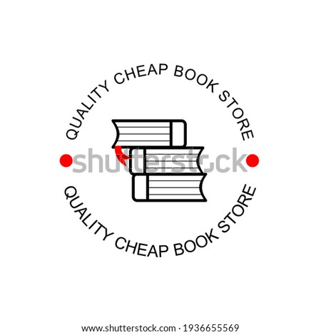 Smart learning education bookstore logo design template. with a simple design. suitable for company, shop, and community logos.
