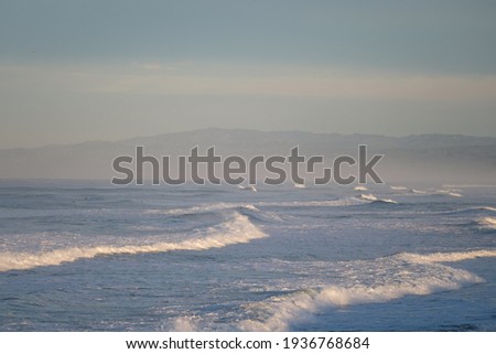Waves at Moss Landing Elkhorn Slough Monterey Bay California