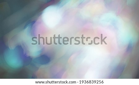 Multicolored rainbow blurred bokeh effect background.