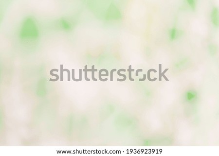 The white and green texture blur looks beautiful for background