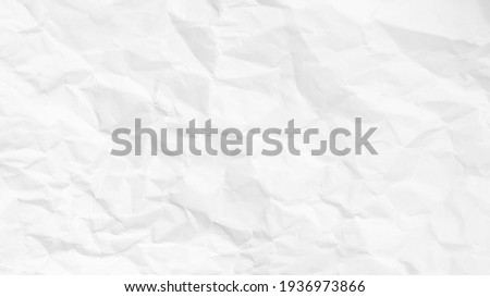 White Paper Texture background. Crumpled white paper abstract shape background with space paper for text Royalty-Free Stock Photo #1936973866