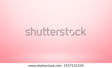 Empty pink studio room vector background. Can be used for for display or montage your products  Royalty-Free Stock Photo #1937121334
