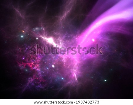 Colorful graphics for background, like water waves, clouds, night sky, universe, galaxy.	
