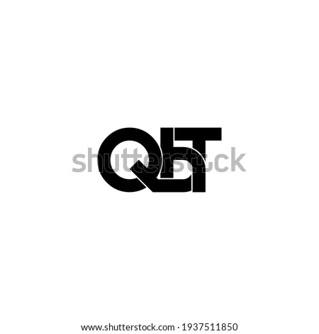 qbt letter original monogram logo design